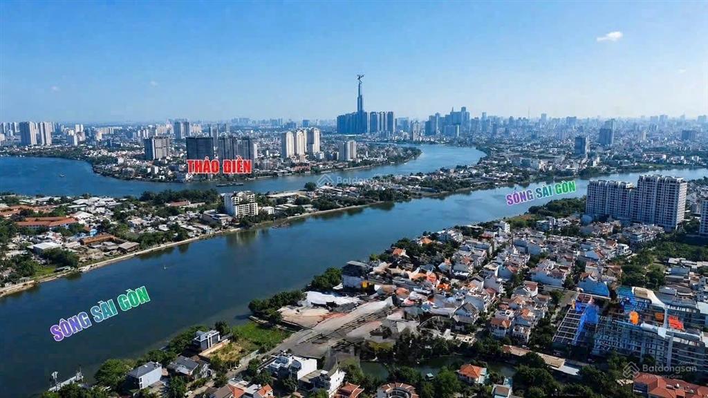 Cực phẩm  lô góc 2 mặt tiền đường số 10, view trực diện sông sg. dt 234m2(12x20). siêu hiếm