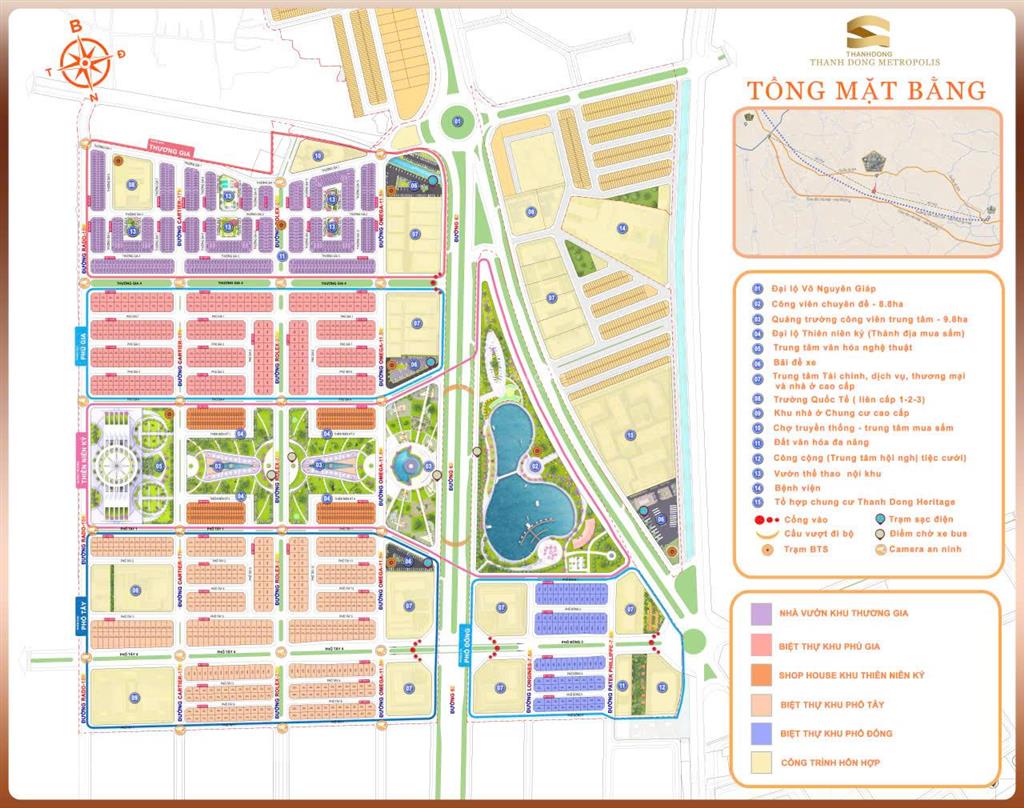 Một lô view đối diện trường học quốc tế. giá f0  da thành đông metropolis