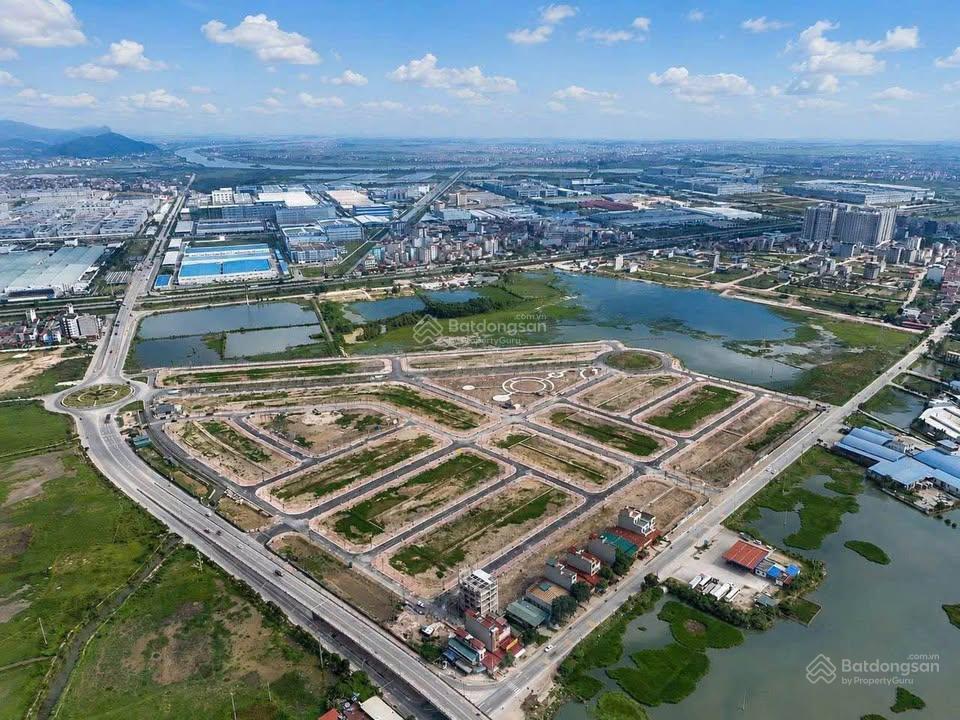Bán lô đất nền ngay quang châu bắc ninh dt 100m2, sổ full thổ cư