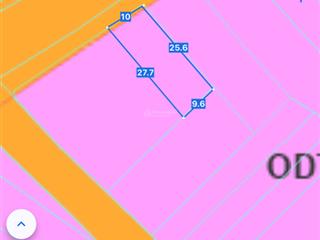 Mặt tiền đường tạ văn sáu trung tâm thị trấn đất đỏ brvt dt 261m2 mt 10 x 27m sâu thổ cư 80m2