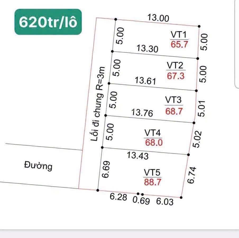 Lô hòa long chỉ 620 triệu/lô! hòa long p. tam long tp.hcm