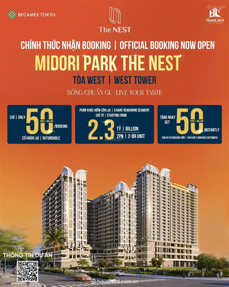 Midori park the nest  chính thức nhận booking  sở hữu dream home đầu tiên dành cho thế hệ trẻ