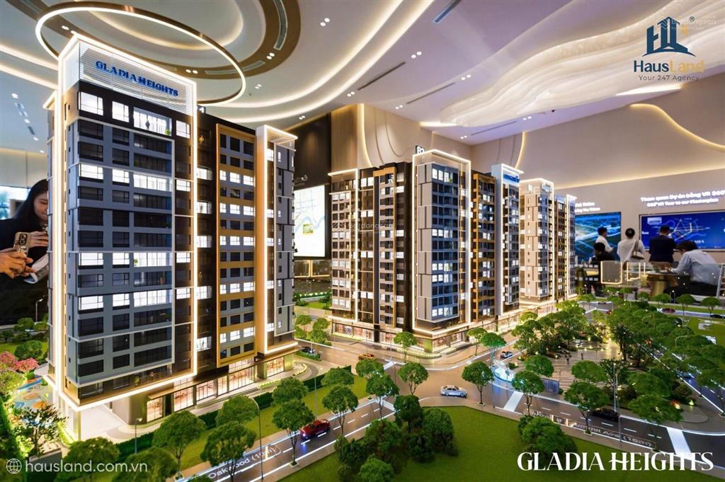 Gladia heights | độc quyền quỹ căn hiếm view sông ngay mở bán đợt 1 | đơn giá 83 triệu/m2