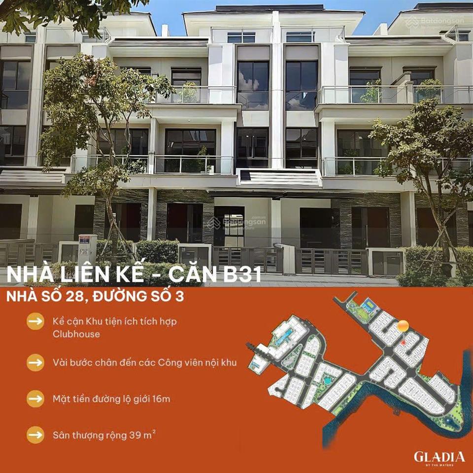 Nhà liên kế b31 căn số 28 | nhà phố sinh thái hiện đại  an cư đẳng cấp