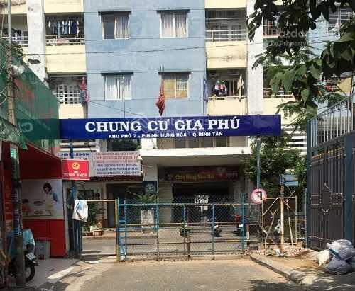 Cho thuê căn hộ 2pn  chung cư gia phú quận bình tân (gần aeon tân phú, trường đại học công thương)