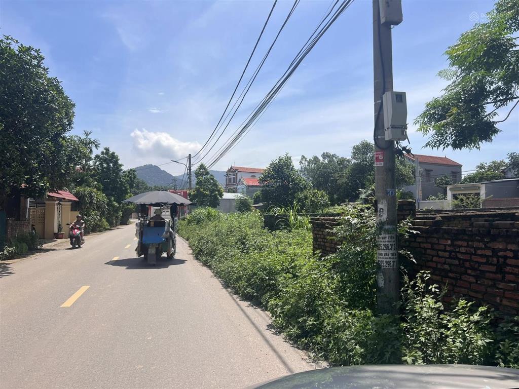 Bán 1550m2 đất tại mặt đường 35 đối diện phủ thành chương, cạnh hồ cầu cà xã nội bài, hà nội