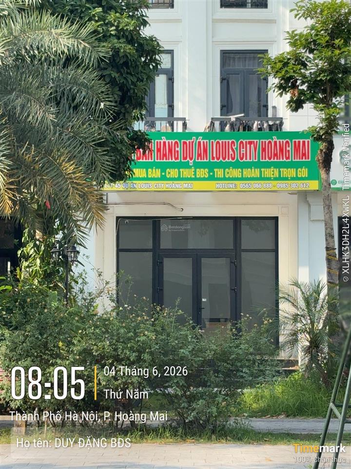 Cho thuê nhà thô căn shophouse dt 107,5 m2 giá 16 tr/th thuê lâu dài, sẵn giao dịch