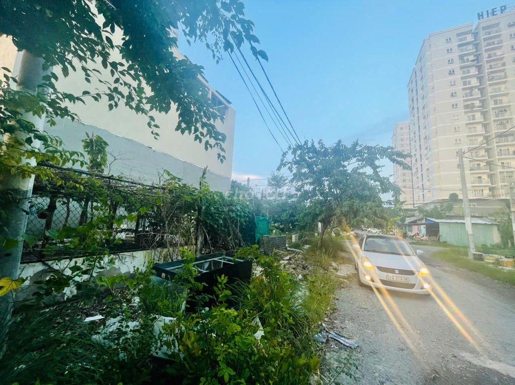 Cho thuê đất góc mặt tiền ngã 4 khu dân cư Phú Xuân, đối diện chung cư
