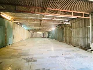 Cho thuê kho thạnh xuân giáp lê thị riêng 300m2 10tr