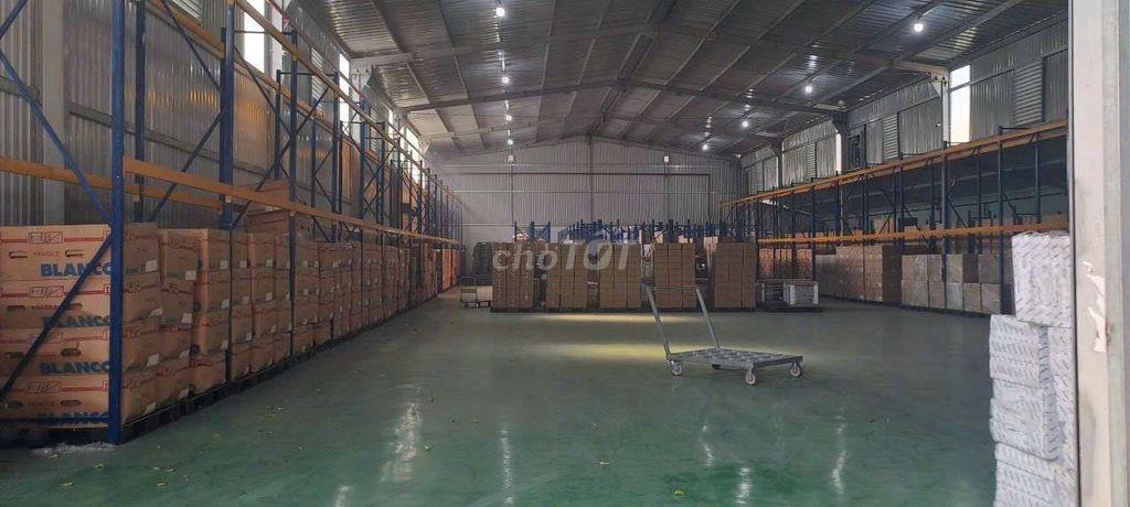 Xưởng thới an mới 1000m2 55tr sẵn pccc
