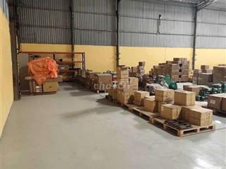 Cho thuê kho an phú đông 550m2 55tr