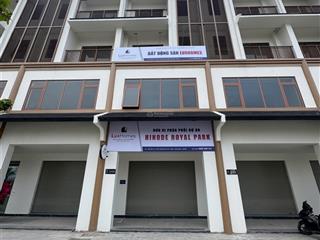 Cần bán nhanh căn liền kề trục đường chính thiết kế nhật bản dự án hinode royal park