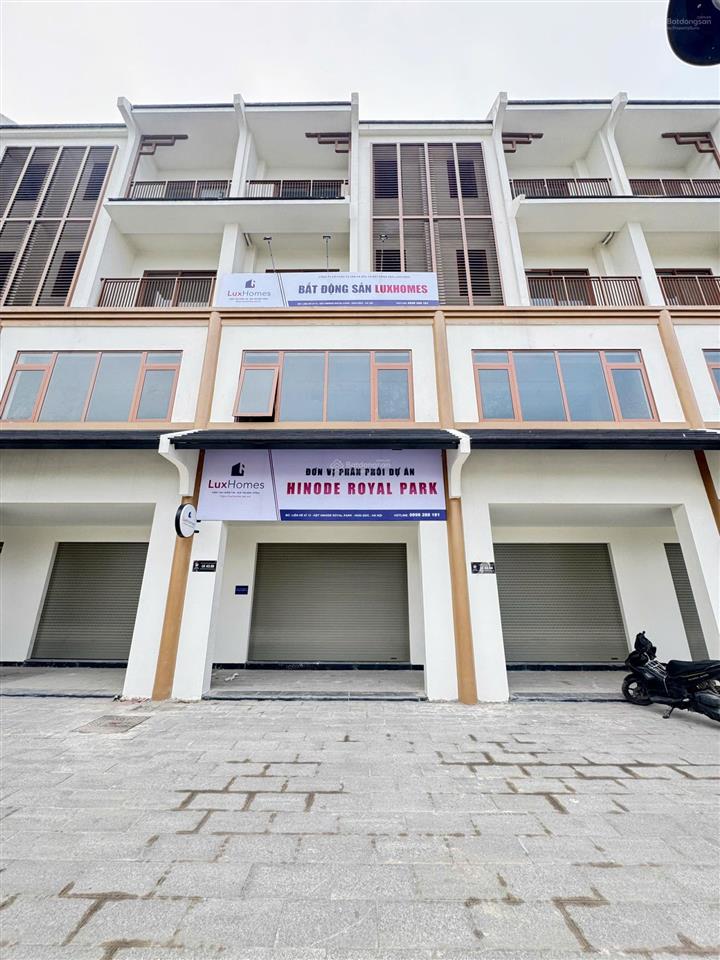 Bán nhanh căn shop house trục đường chính thiết kế nhật.đối diện chung cư dự án hinode royal park