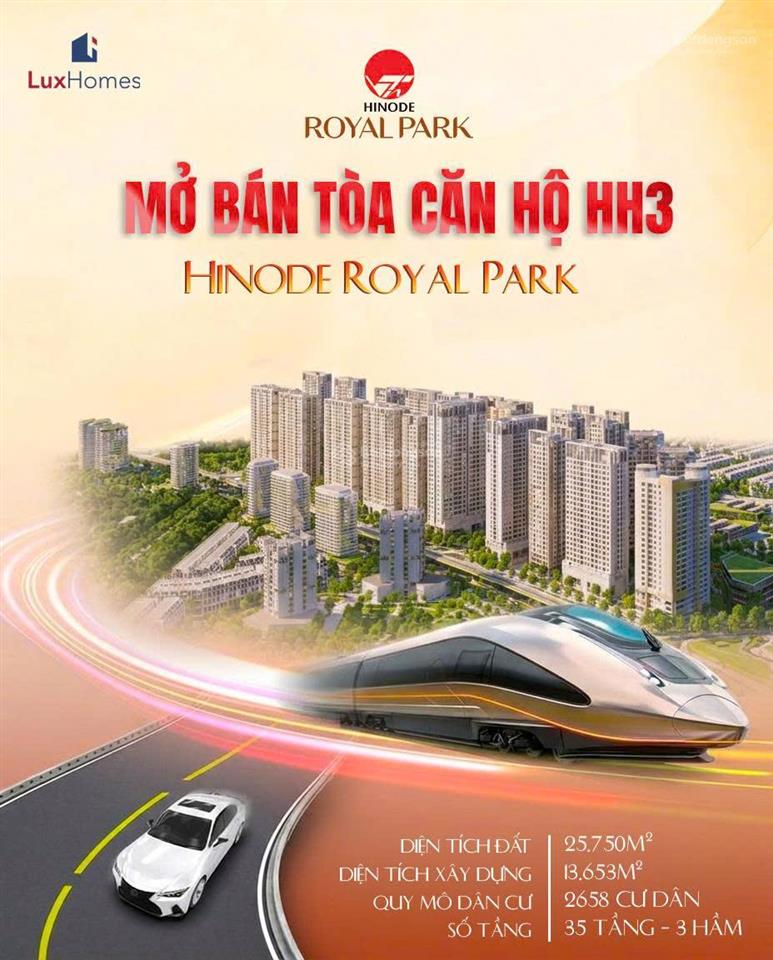 Bán căn hộ hinode royal park, giá ưu đãi 72 triệu, 70m2, 2pn, 2wc, hoài đức, hà nội