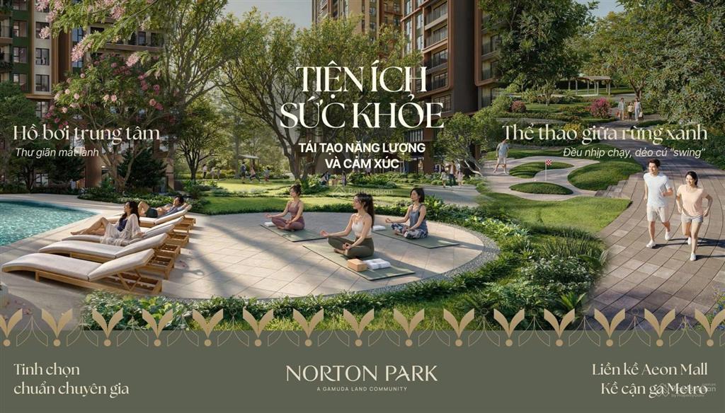 Norton park studio 42,12  42,32 m² một không gian riêng, vừa đủ cho chính mình