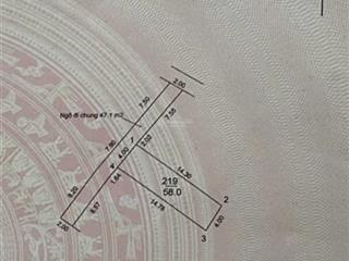 Bán đất đẹp tại xuân canh, đông anh, 74 triệu / m2, 58 m2