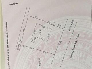 Bán đất mặt tiền đường phan bá phiến vị trí cách biển 200m đi bộ