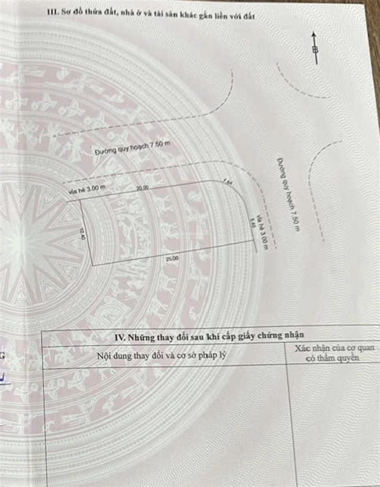 Chính chủ bán lô góc 2 mặt tiền đường bằng lăng 2 & hoa hồng 2 khu euro village 1