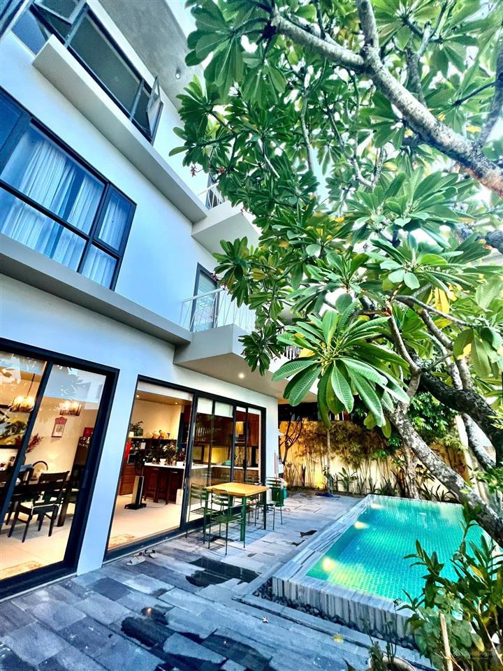 Bán biệt thự 3 tầng có hồ bơi euro village 1  làng châu âu, ngay sát đại lộ hoa hồng, quận sơn trà