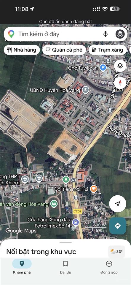 Bán lô đất 190m² ngang gần 10m ngay ubnd huyện hòa vang, đà nẵng