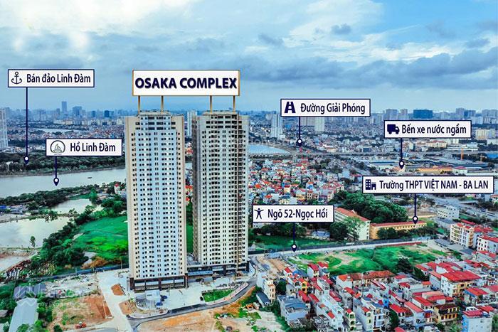 Quỹ ngoại giao liền kề osaka complex giá chỉ từ 175tr  0388 555 ***