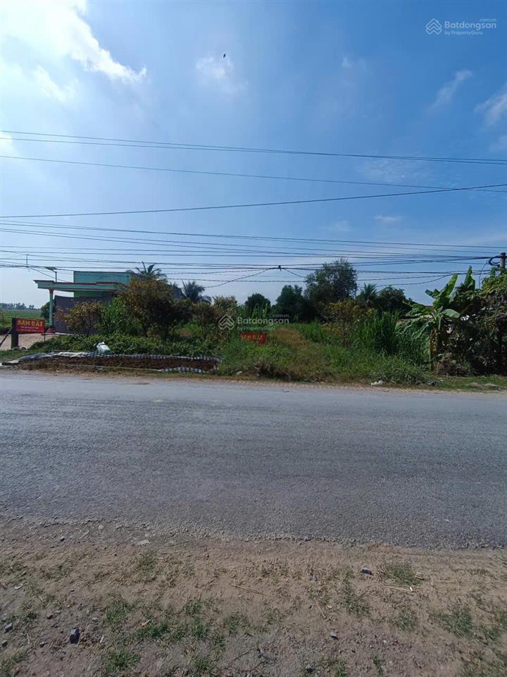 Bán đất 708m2 mt nhựa bình hiệp gần ngã tư, sát cửa khẩu, kinh doanh tốt, đã san lấp cao, giá tốt