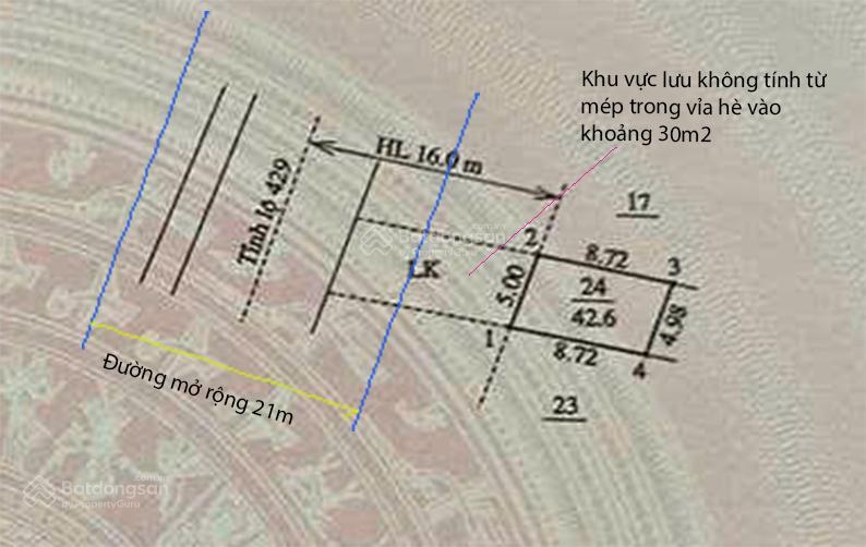 Bán đất tại mặt đường tỉnh lộ 429, phú túc  phú xuyên  hà nội