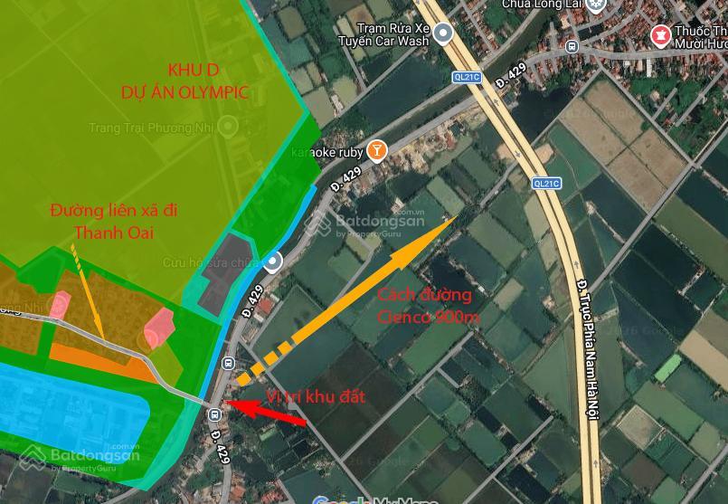 Bán đất tại mặt đường tỉnh lộ 429, phú túc  phú xuyên  hà nội