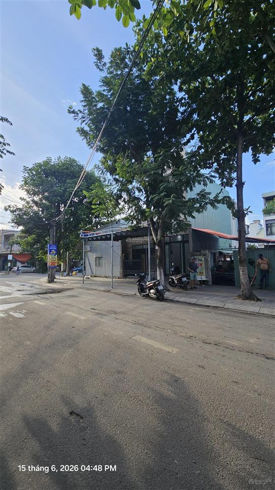 Lô góc sơn trà 298.8m2 mt 14,5m  20m đường 7,5m vỉa hè 4m, giá chỉ 160 tr/m2