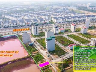 Bán lô đất 53,7m2 2 mặt thoáng đường 11m cách vài bước chân ra Vành Đai 3.5, giá chỉ 18x triệu/m2