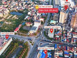 Chính chủ bán đất phố an lạc (đối diện chợ sở dầu) phường hồng bàng, tp. hải phòng