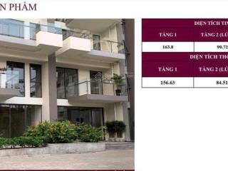 Mua trực tiếp chủ đầu tư  căn hộ shophouse tầng trệt 245m2, giá 12.471 tỷ, ngang 14m, trần cao
7m