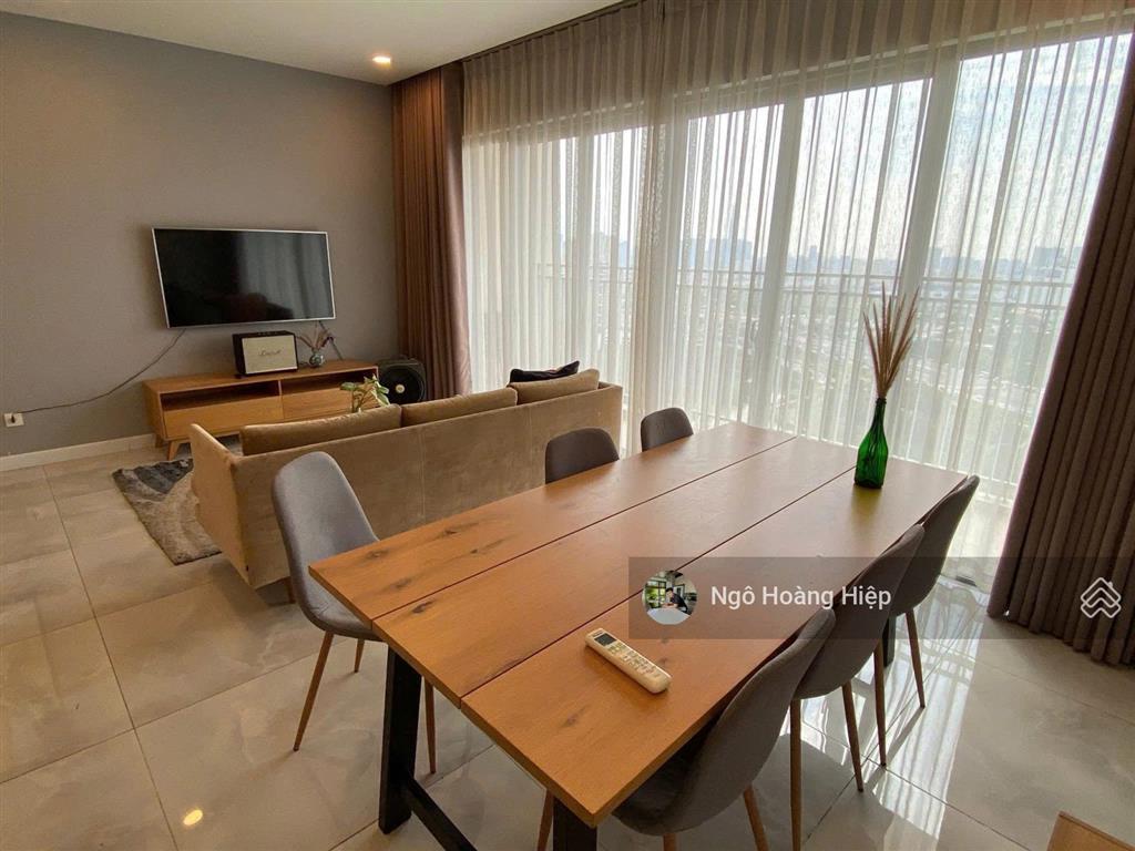 Cho thuê 3pn diện tích lớn 121m2 đầy đủ nội thất view sông landmark81 giá thuê 30 triệu/tháng