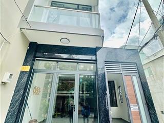 Nhà mặt tiền cư xá phú lâm c, 5.2 x 15m nở hậu 6.24m, cách chợ 50m, giáp khu tên lửa gần aeon mall