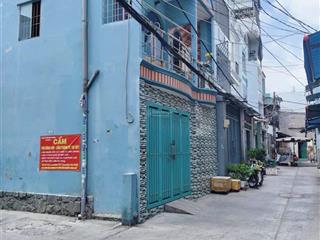 Nhà góc 2 mặt hẻm xe hơi 344/ chiến lược, 5.53 x 9.85m gần chợ bình trị đông