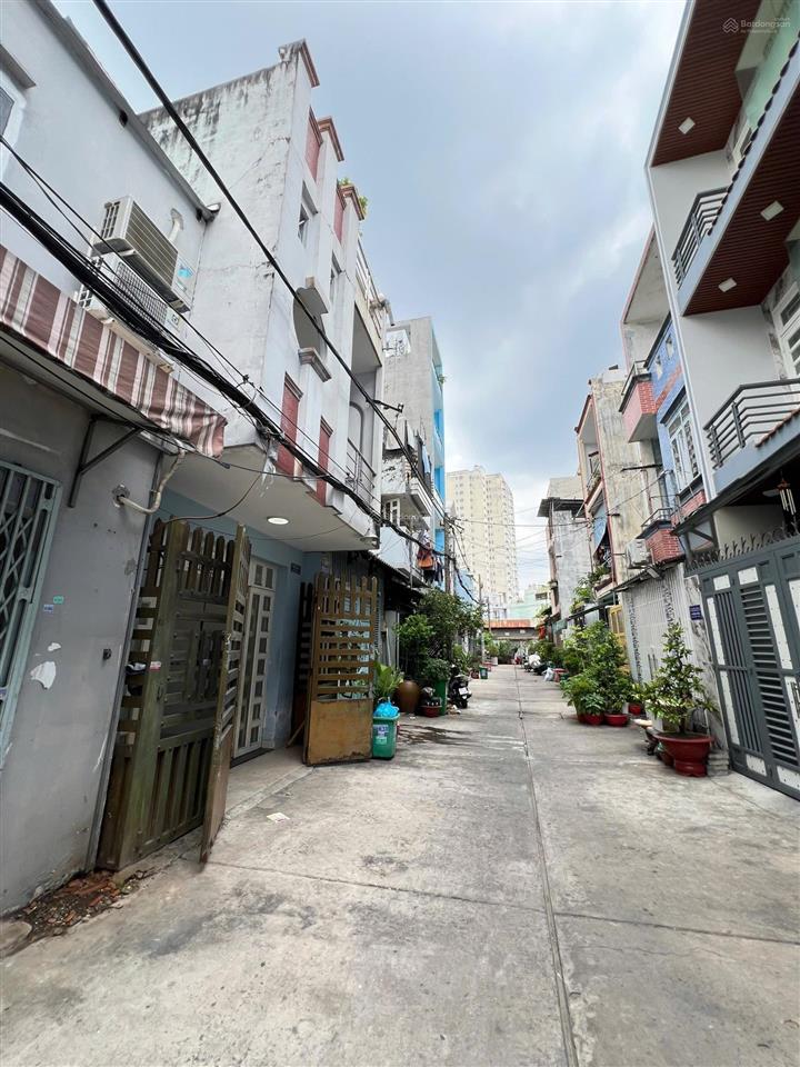 Nhà hẻm xe hơi 713 an dương vương giáp q6 tân phú, 4x11m, gần ngã tư phan anh  tân hoà đông