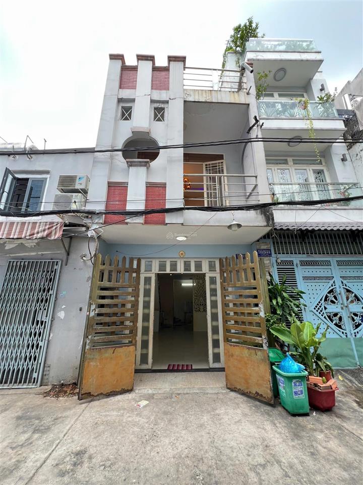 Nhà hẻm xe hơi 713 an dương vương giáp q6 tân phú, 4x11m, gần ngã tư phan anh  tân hoà đông