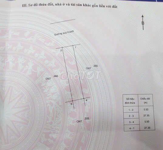 Bán đất thổ cư Cát Khánh