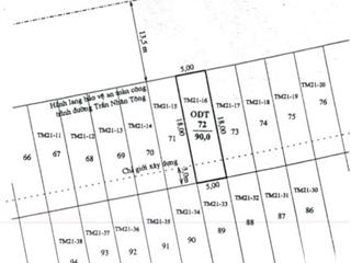 Chính chủ bán lô đất mt trần nhân tông khu k1 phan rang tháp chàm 8x18 giá 5,95 tỷ tl 0901 600 ***.