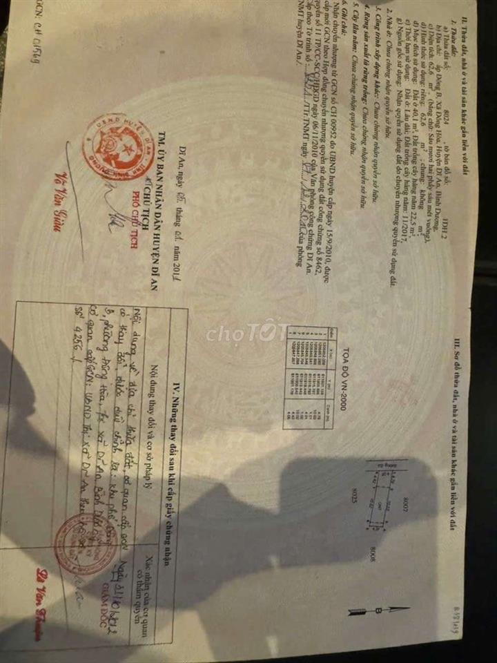 Bán rẻ nhà đông hòa dĩ an