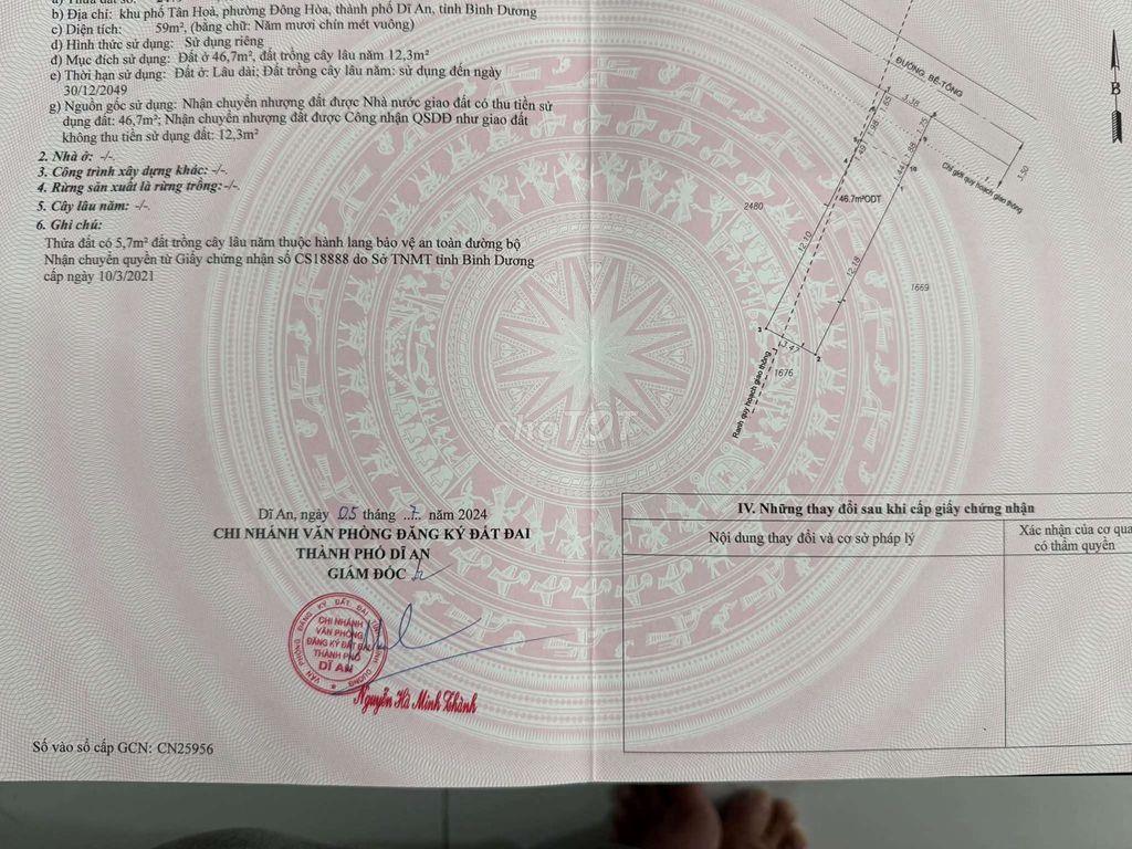 BÁN RẺ NHÀ ĐÔNG HÒA DĨ AN GẦN LÀNG ĐẠI HỌC