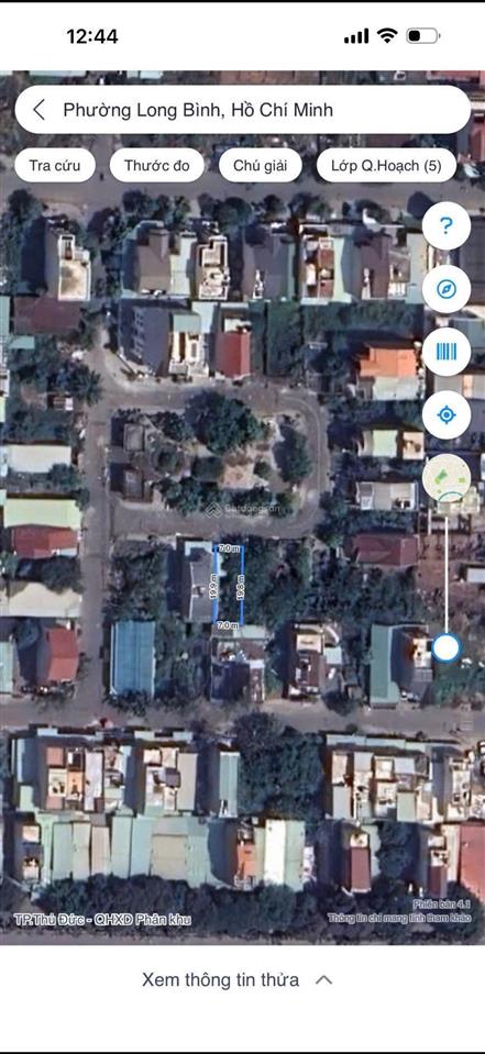 Bán lô đường 5b đối diện cvien 7x20 138.2m 8 tỷ khu tdc phước thiện kế bên vinhomes giá tốt nhất kv