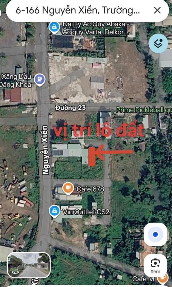 Bán lô b12 dự án hoàng kim nguyễn xiển 59m giá 3,55 tỷ kế bên vinhomes xây đc 5 tầng giá tốt
