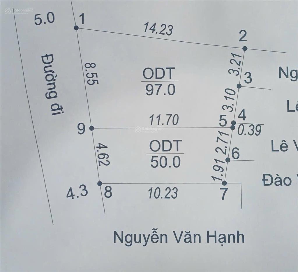 Chính chủ cần bán lô đất trục chính biên giang, dt 50m2, mt 5m, sổ đỏ, giá nhỉnh 5 tỷ