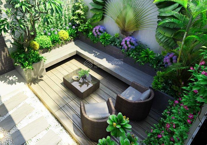 Biệt thự sân vườn lõi ba đình, khu biệt thự cao cấp đội nhân 141m2, chỉ 39 tỷ, bảo vệ 24/7