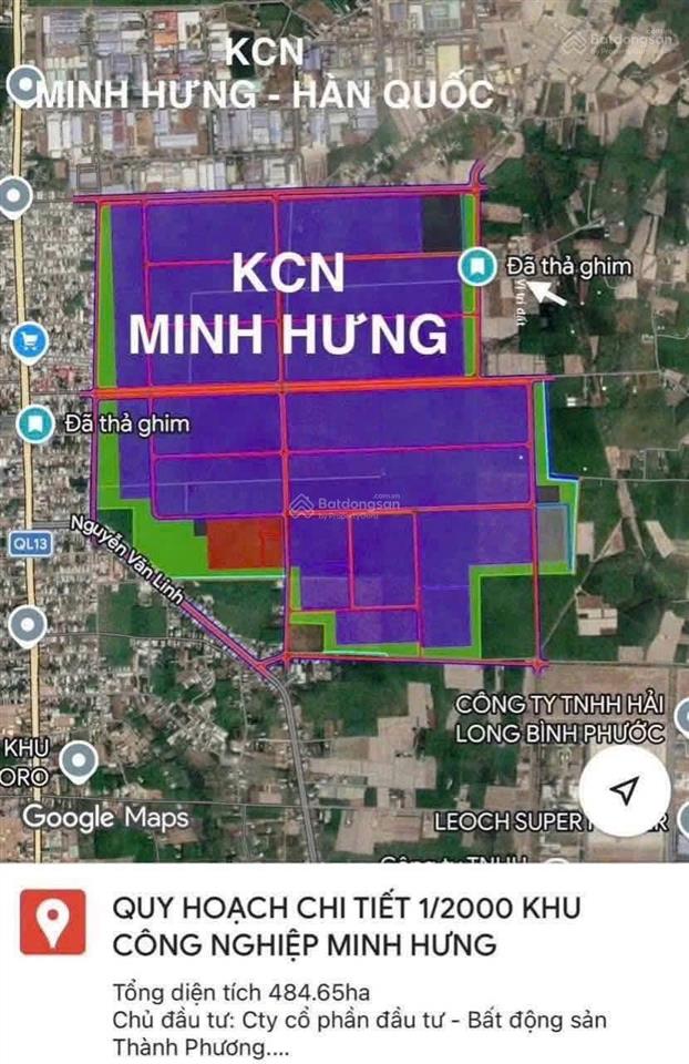 Đất mặt tiền cao bá quát, minh hưng, chơn thành, 200m² giá 900tr, sổ sẵn.