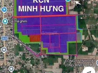 Đất mặt tiền cao bá quát, minh hưng, chơn thành, 200m² giá 900tr, sổ sẵn.