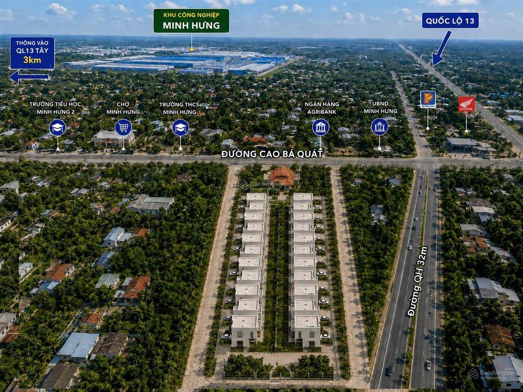 270m2/185tr ngay trung tâm, sát kcn minh hưng 3