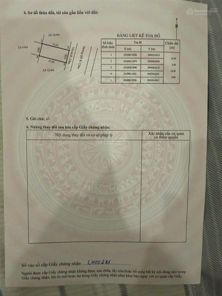 Rẻ vô địch. đấu giá bái trong hoa động. diện tích 81m. mà giá chỉ 3,1 tỷ. quá hợp lý để đầu tư hay