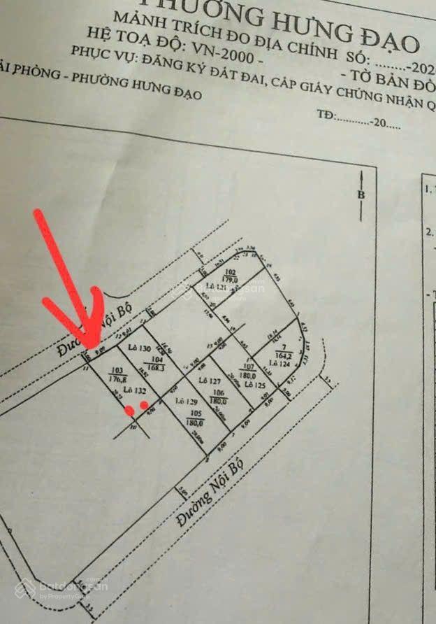 Biệt thự anh dũng 8 giá giảm mạnh để bán nhanh đất đấu giá hiếm còn sót lại khu anh dũng